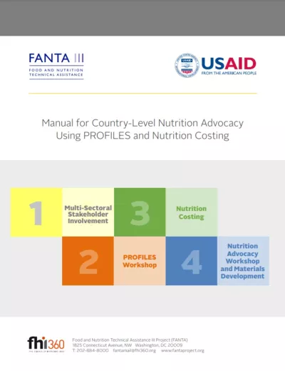 PROFILES & Nutrition Costing