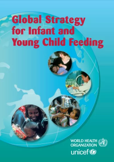 Global strategy for infant and young child feeding