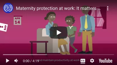 Maternity protection at work