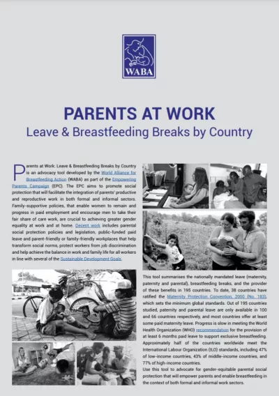 Parents at Work Advocacy Tool