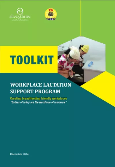 Toolkit: Workplace Lactation Support