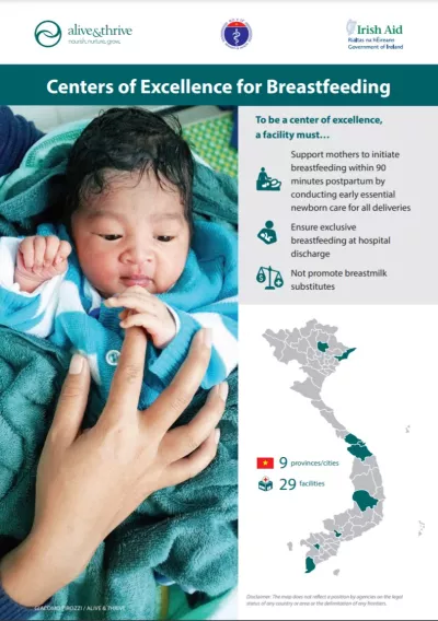 Centers of Excellence for Breastfeeding: Viet Nam
