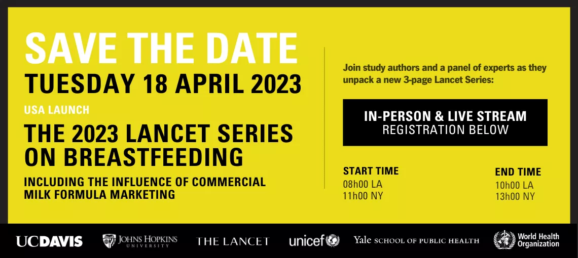 USA Launch: The 2023 Lancet Series on Breastfeeding