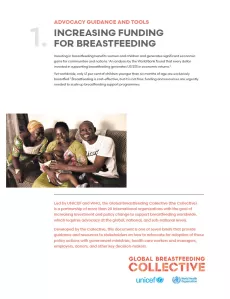 Increasing funding for breastfeeding