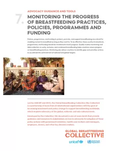 Monitoring the progress of breastfeeding