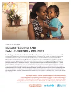Breastfeeding and family-friendly policies