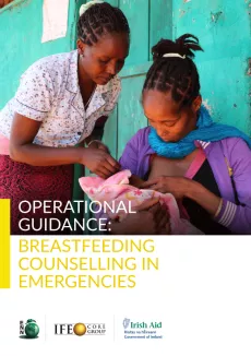 Report cover - Breastfeeding counselling in Emergencies